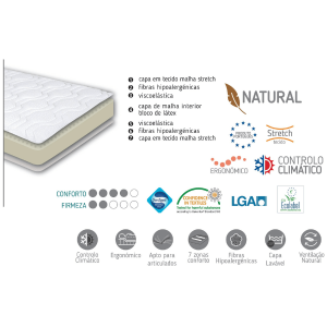 colchao mindol memory latex casal